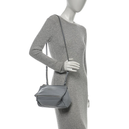 Givenchy Grained Calfskin Mini Pandora Light Grey 2 of 6