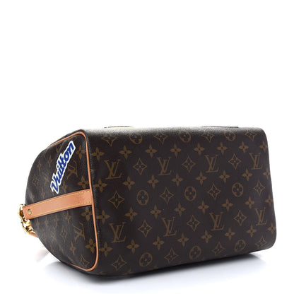 Louis Vuitton Monogram Patches Speedy Bandouliere 30 4 of 9