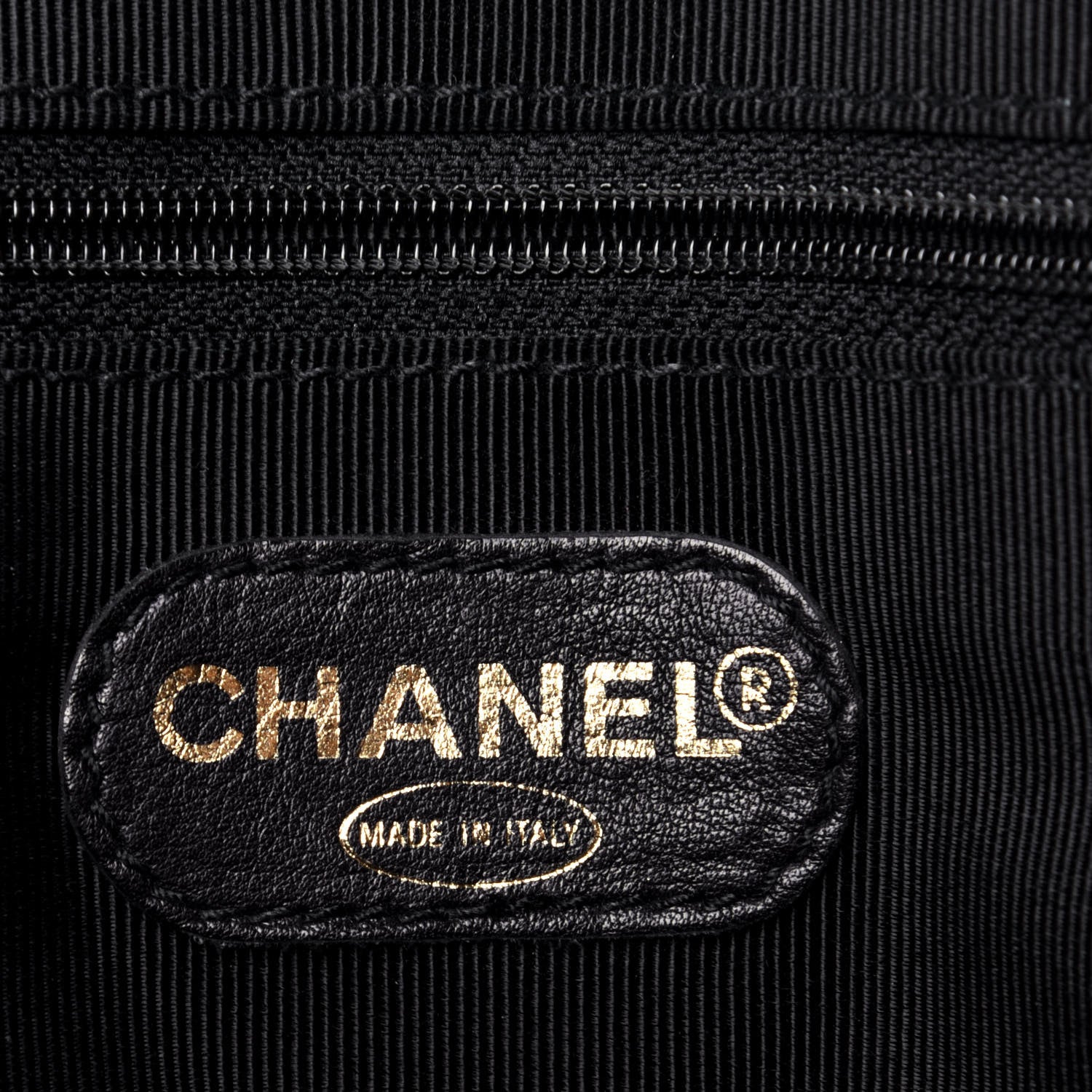 Chanel Lambskin CC Shoulder Bag Black 5 of 9