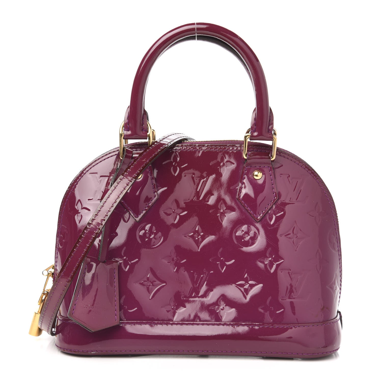 Louis Vuitton Vernis Alma BB Amethyste 1 of 15