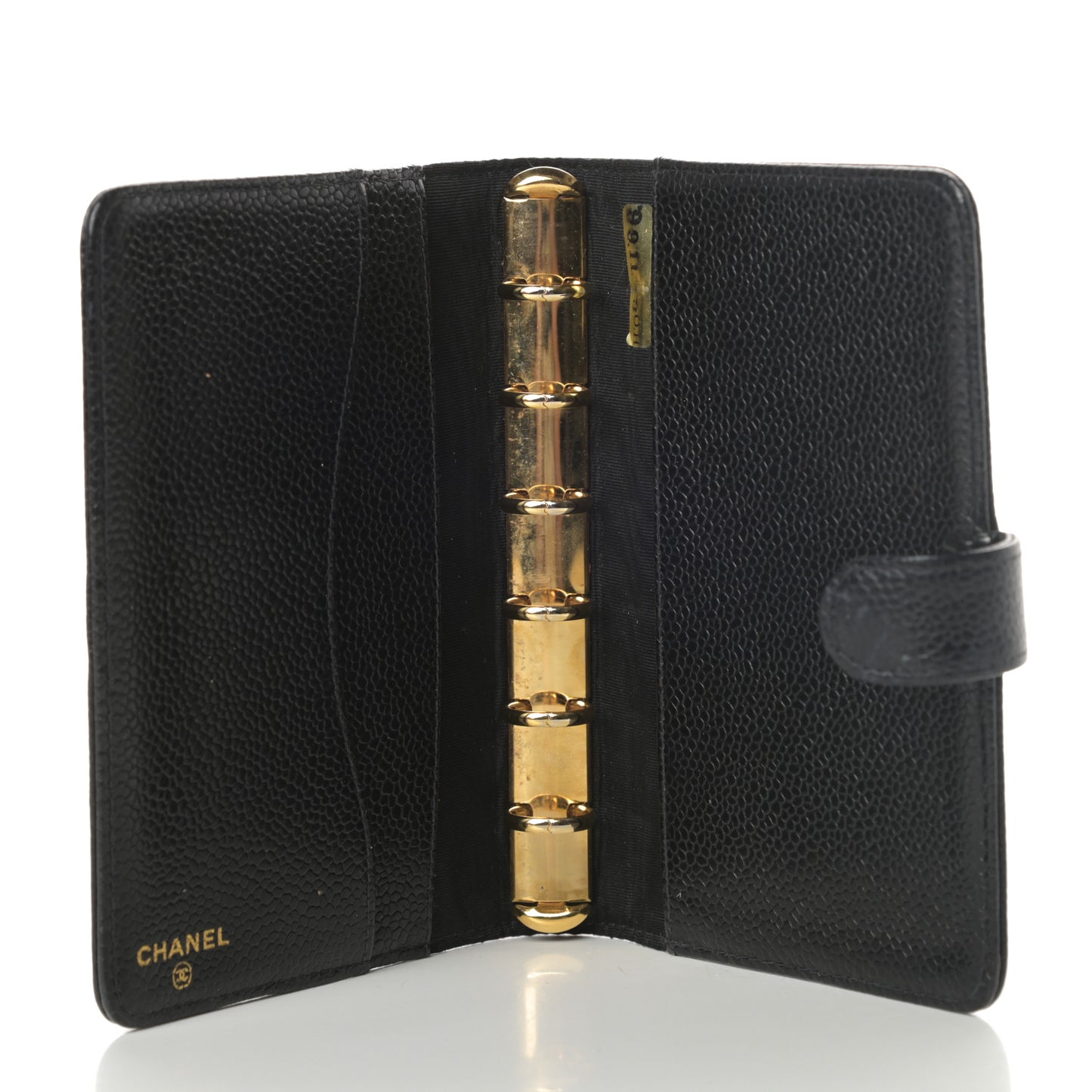 Caviar CC Small Ring Agenda Planner Black