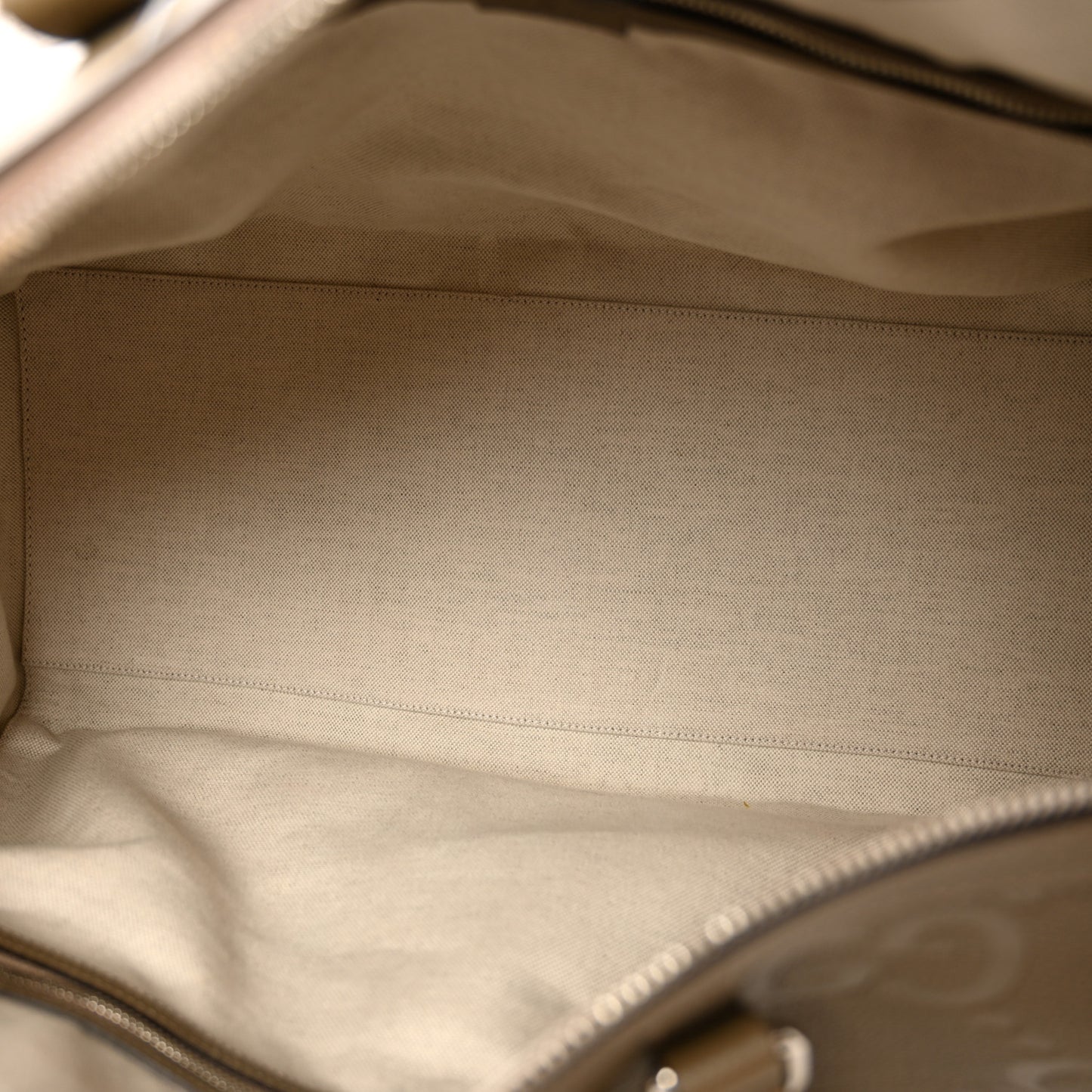 Piuma Calfskin Jumbo GG Embossed Large Duffle Bag Good Taupe
