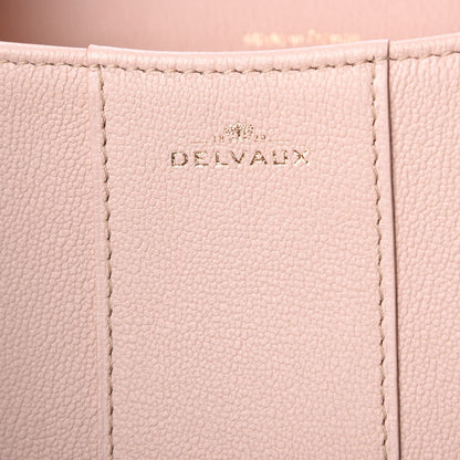 Delvaux Grained Calfskin Mini Brillant Satchel Light Pink 7 of 9