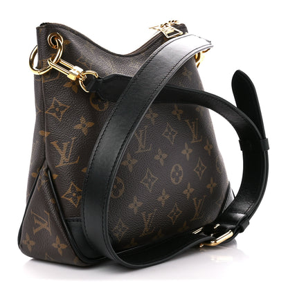 Louis Vuitton Monogram Odeon PM Black 3 of 10
