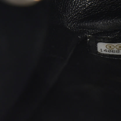 Chanel Caviar Quilted Jumbo Single Flap Black 7 of 8