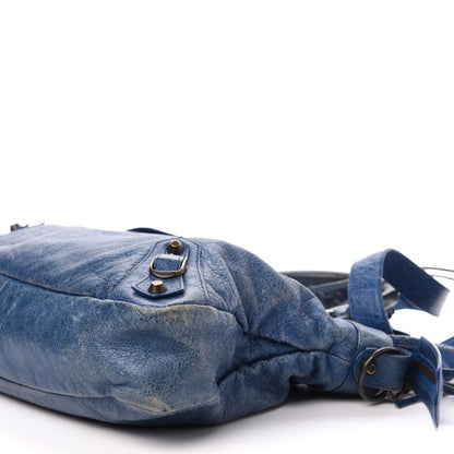 Balenciaga Agneau Classic Hardware Town Bleu Cobalt Bleu Electric 10 of 15