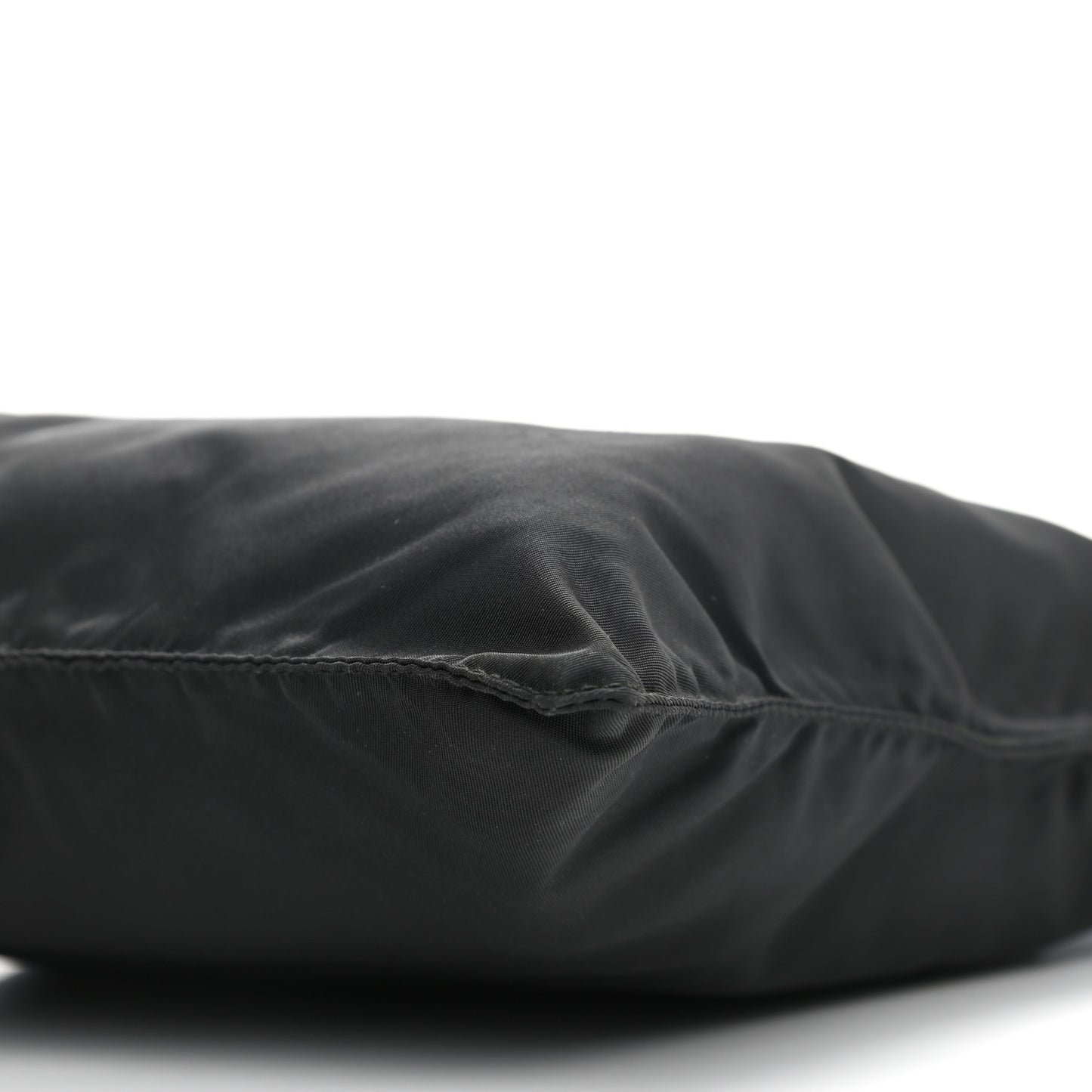 Nylon Vela Flat Messenger Bag Black