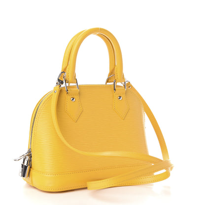 Louis Vuitton Epi Alma BB Citron 3 of 11