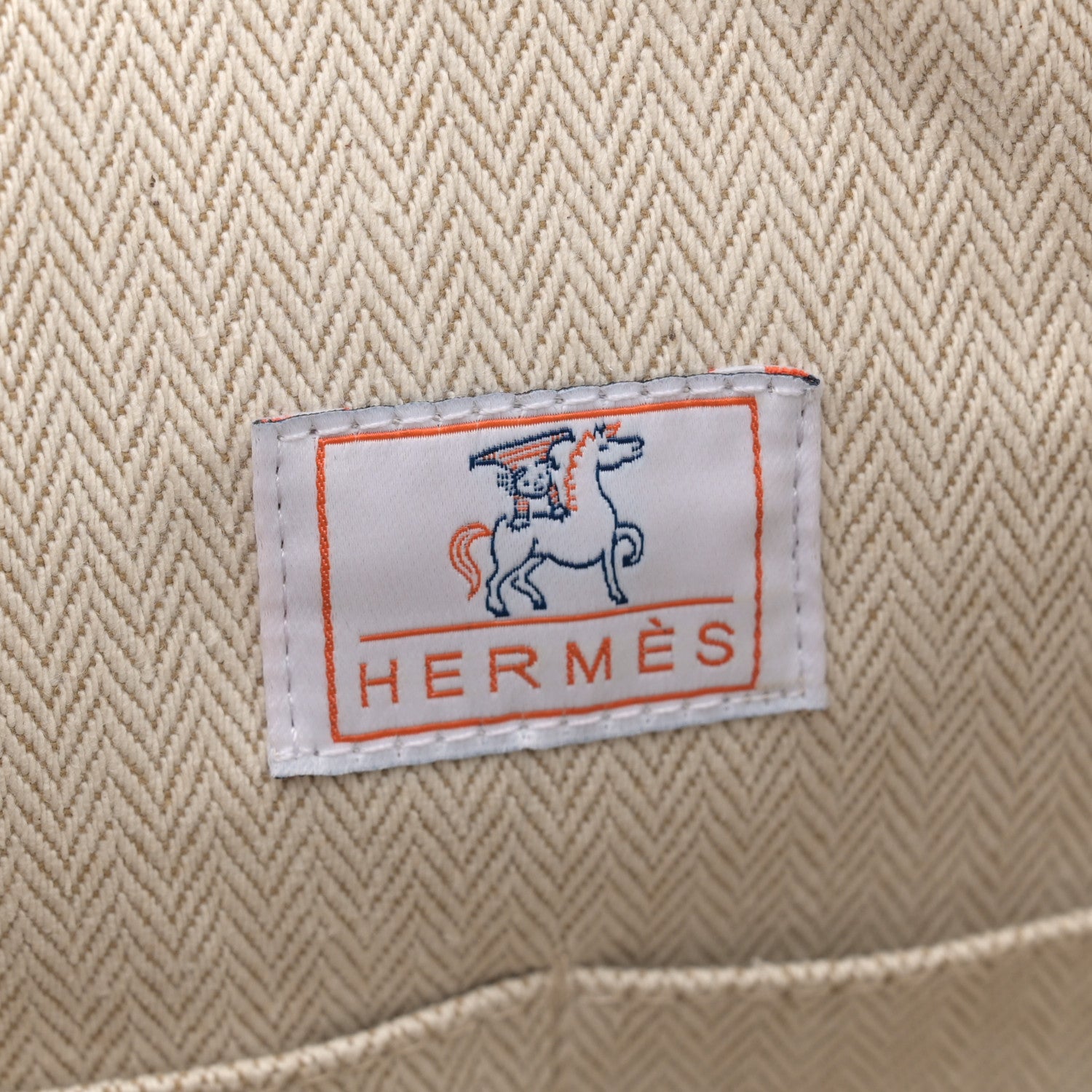 Hermes Canvas Large Bride-A-Brac Cabriole Case gris perle 6 of 10