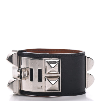 Hermes Chamonix Collier de Chien CDC Bracelet S Black 3 of 9