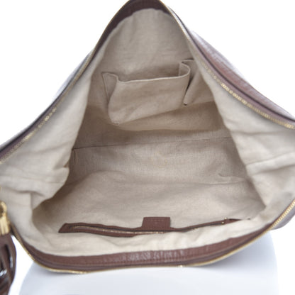 Gucci Pebbled Calfskin Medium Soho Chain Hobo Dark Cipria 5 of 11