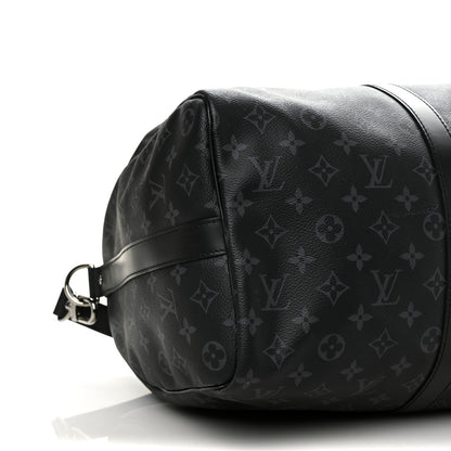 Louis Vuitton Monogram Eclipse Keepall Bandouliere 45 7 of 11