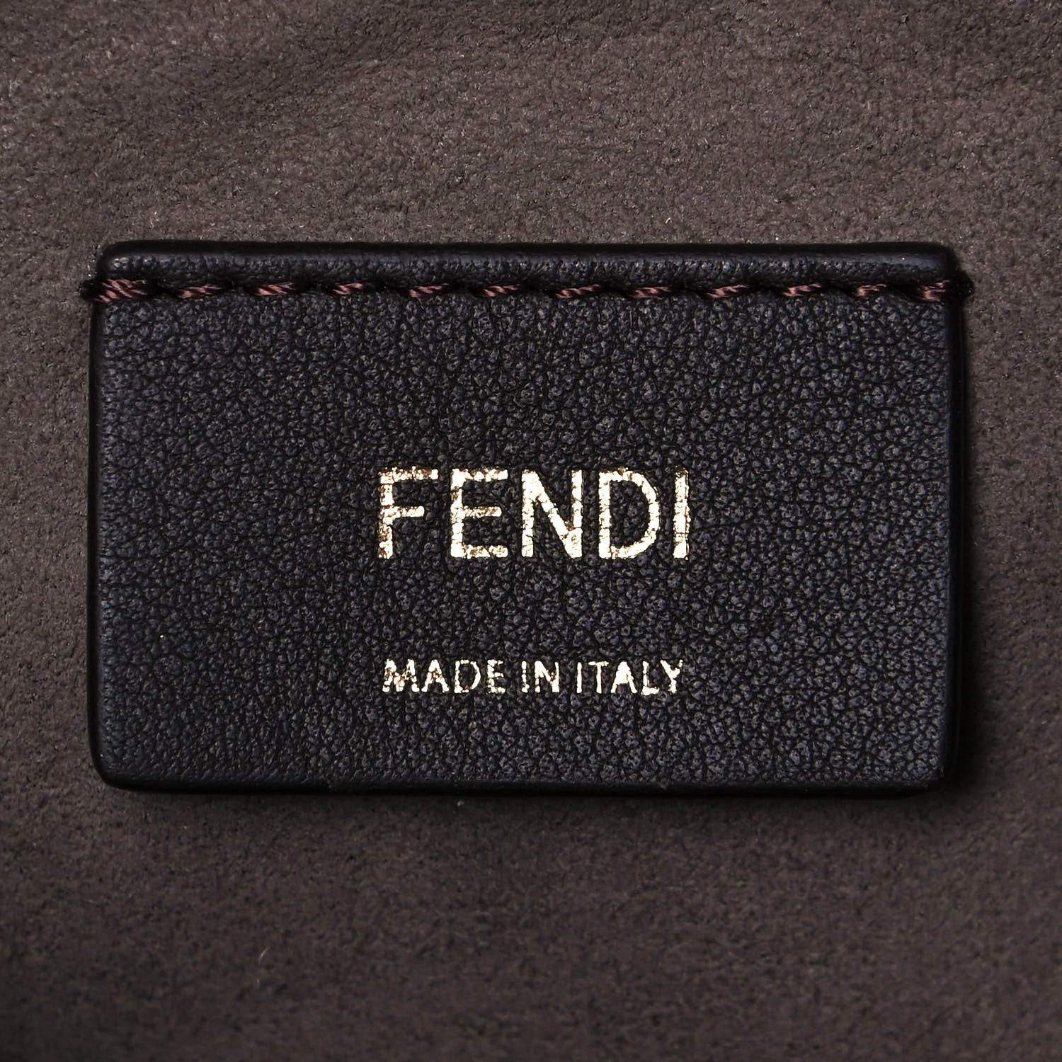Fendi Suede Vitello King F is Fendi Micro FF Mini Mon Tresor Bucket Bag Arancio Marrone White Ice 6 of 13