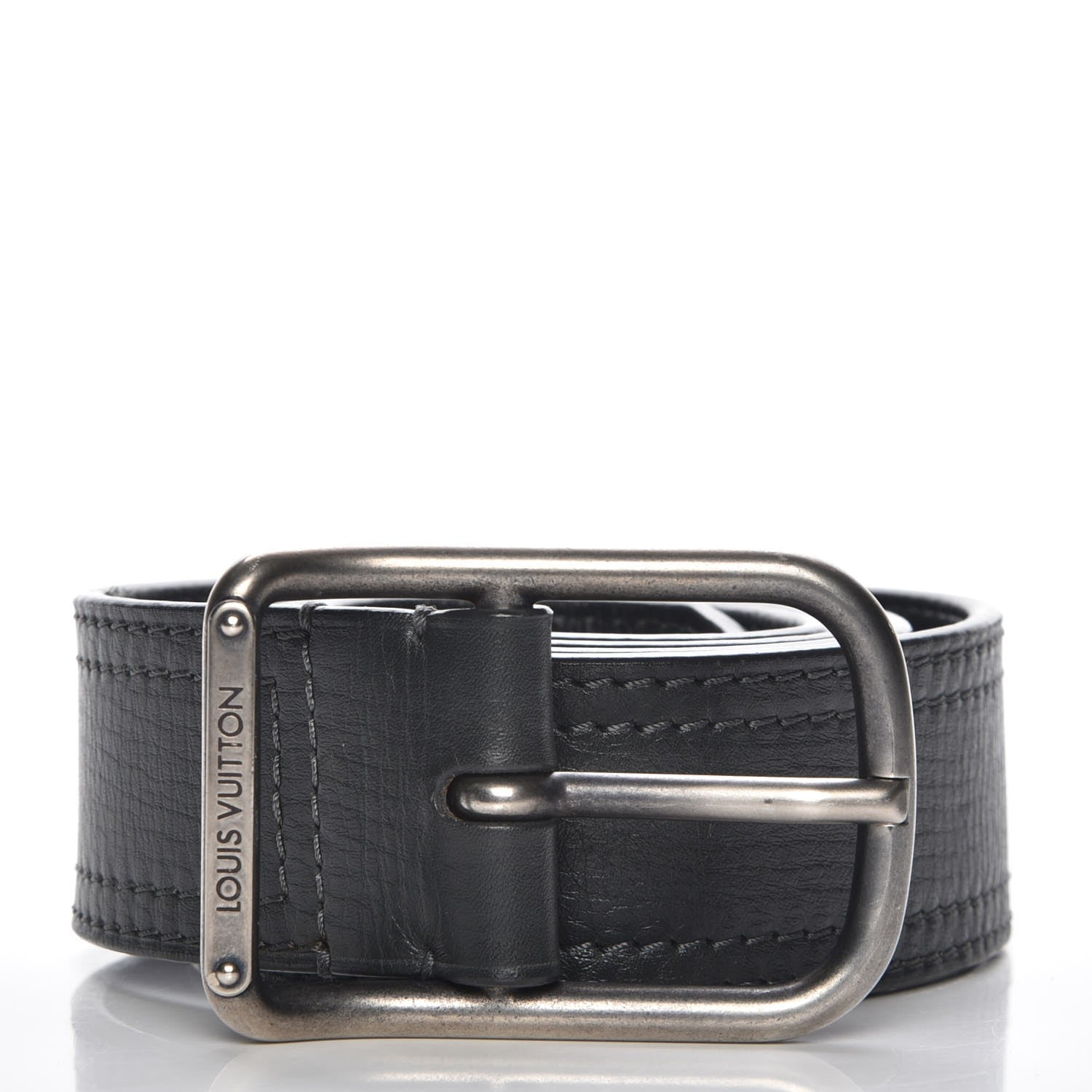 Louis Vuitton Utah Dakota 40mm Belt 110 44 Black 1 of 6