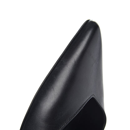 Saint Laurent Calfskin Classic Paris 80 Pumps 36 Black 9 of 11