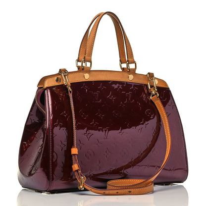 Louis Vuitton Vernis Brea MM Rouge Fauviste 4 of 10