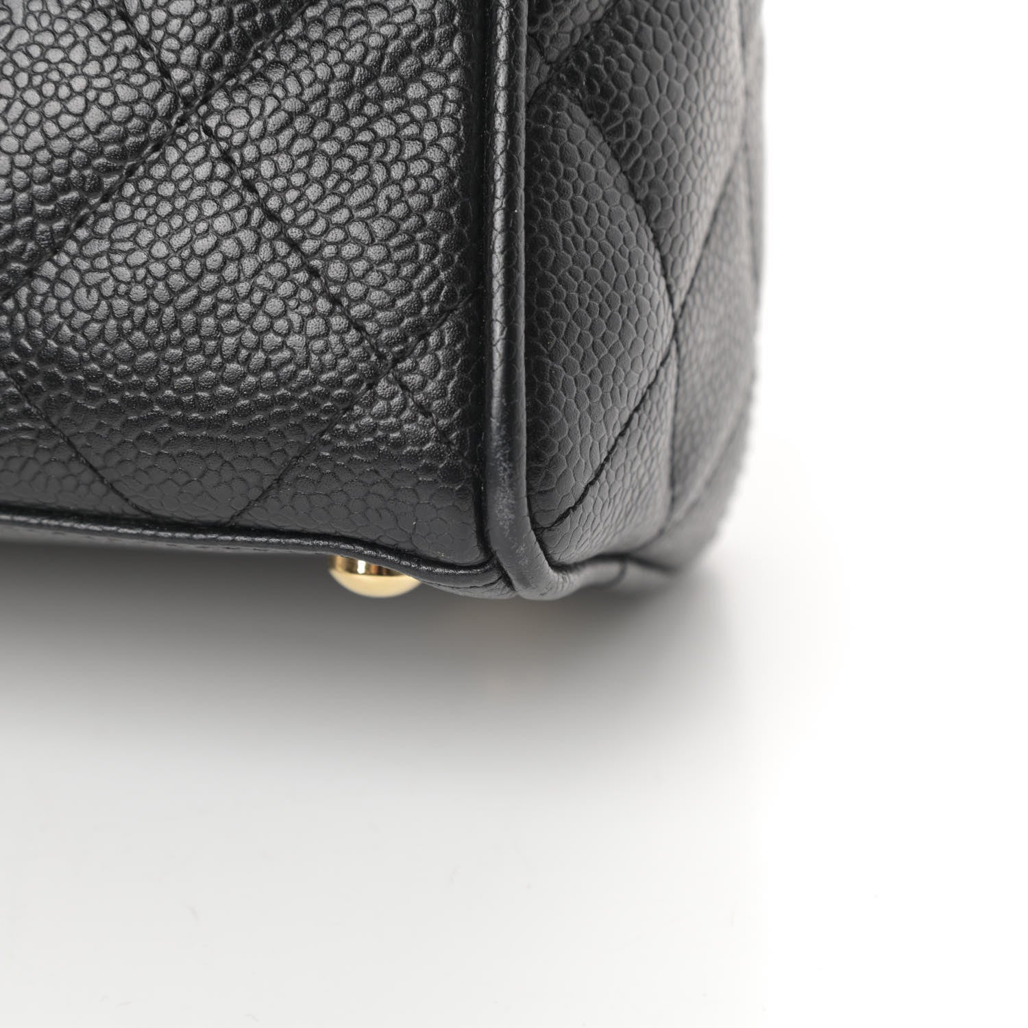 Chanel Caviar Quilted Small Bowler Black 15 of 16