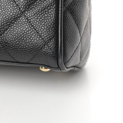 Chanel Caviar Quilted Small Bowler Black 15 of 16
