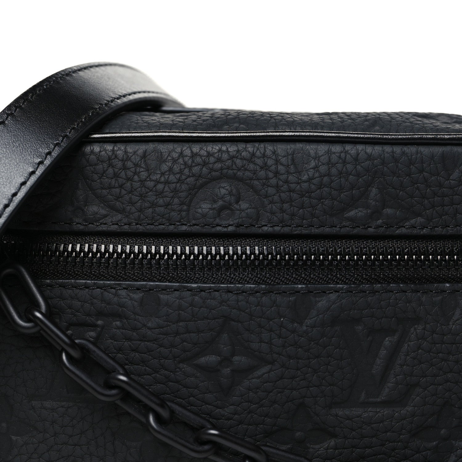 Louis Vuitton Taurillon Monogram Mini Soft Trunk Black 7 of 9