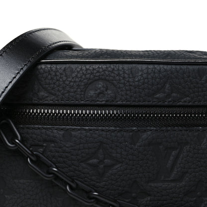 Louis Vuitton Taurillon Monogram Mini Soft Trunk Black 7 of 9