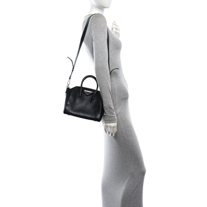 Givenchy Sugar Goatskin Mini Antigona Black 2 of 10