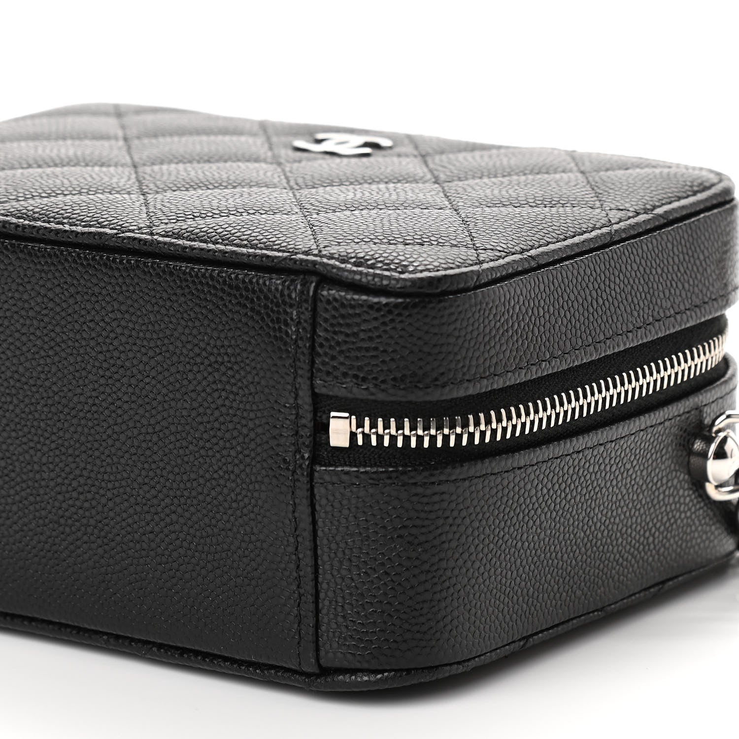Chanel Caviar Quilted Camera Bag Black 10 of 11
