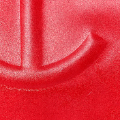 Telfar Vegan Leather Medium Shopping Bag Red 12 of 13