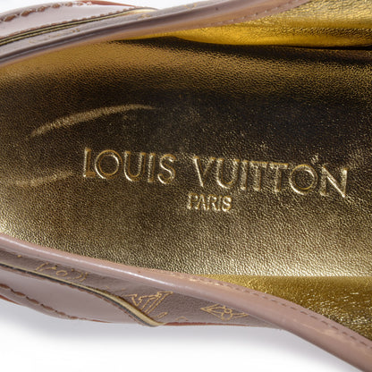Louis Vuitton Patent Monogram Sneakers 39 Pink 8 of 8