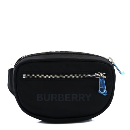 Burberry Econyl Logo Print Small Cannon Bum Bag Black 1 of 8