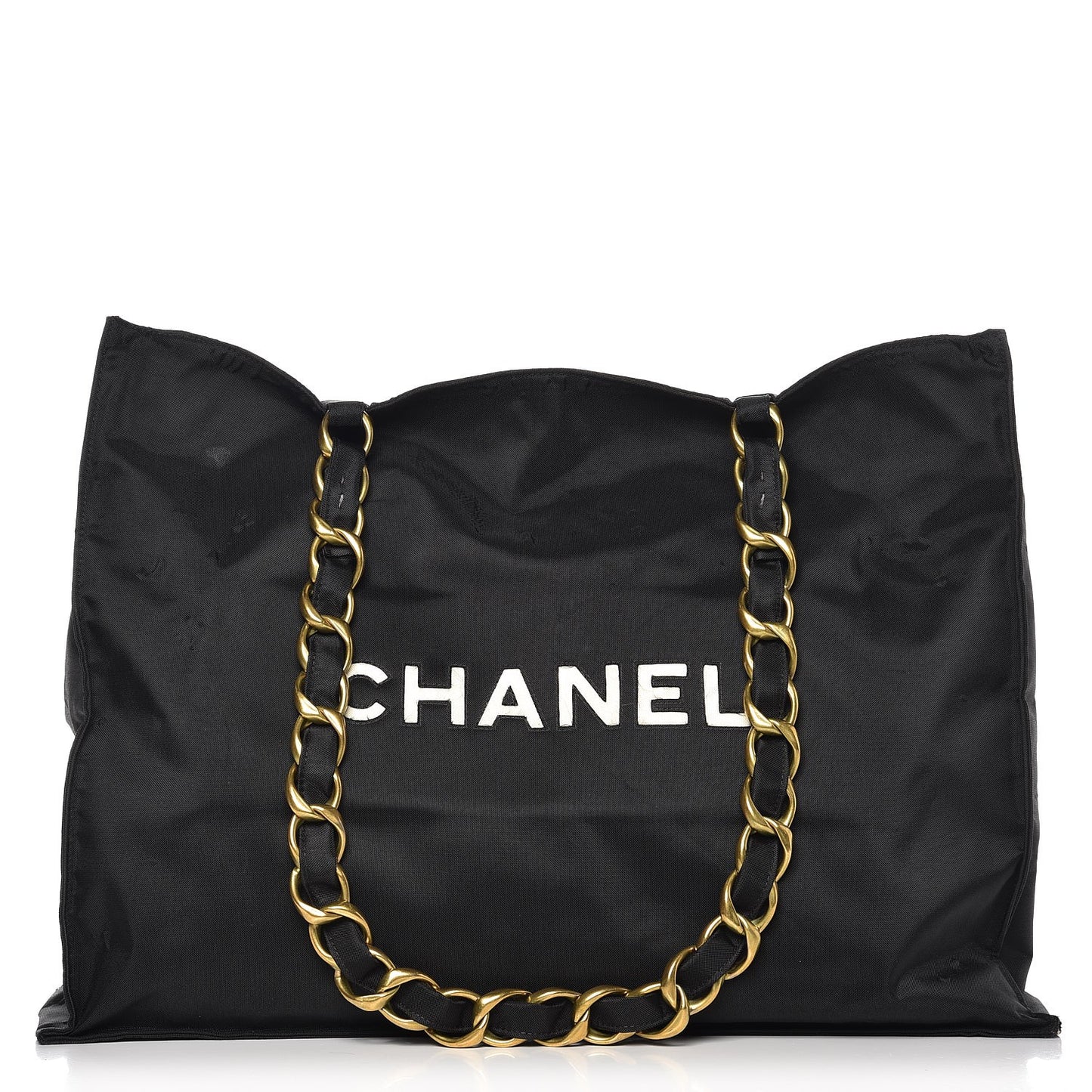 Canvas Chain Jumbo CC Tote Black