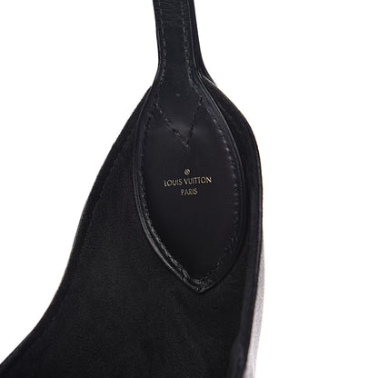 Louis Vuitton Monogram Flower Hobo Black 7 of 11