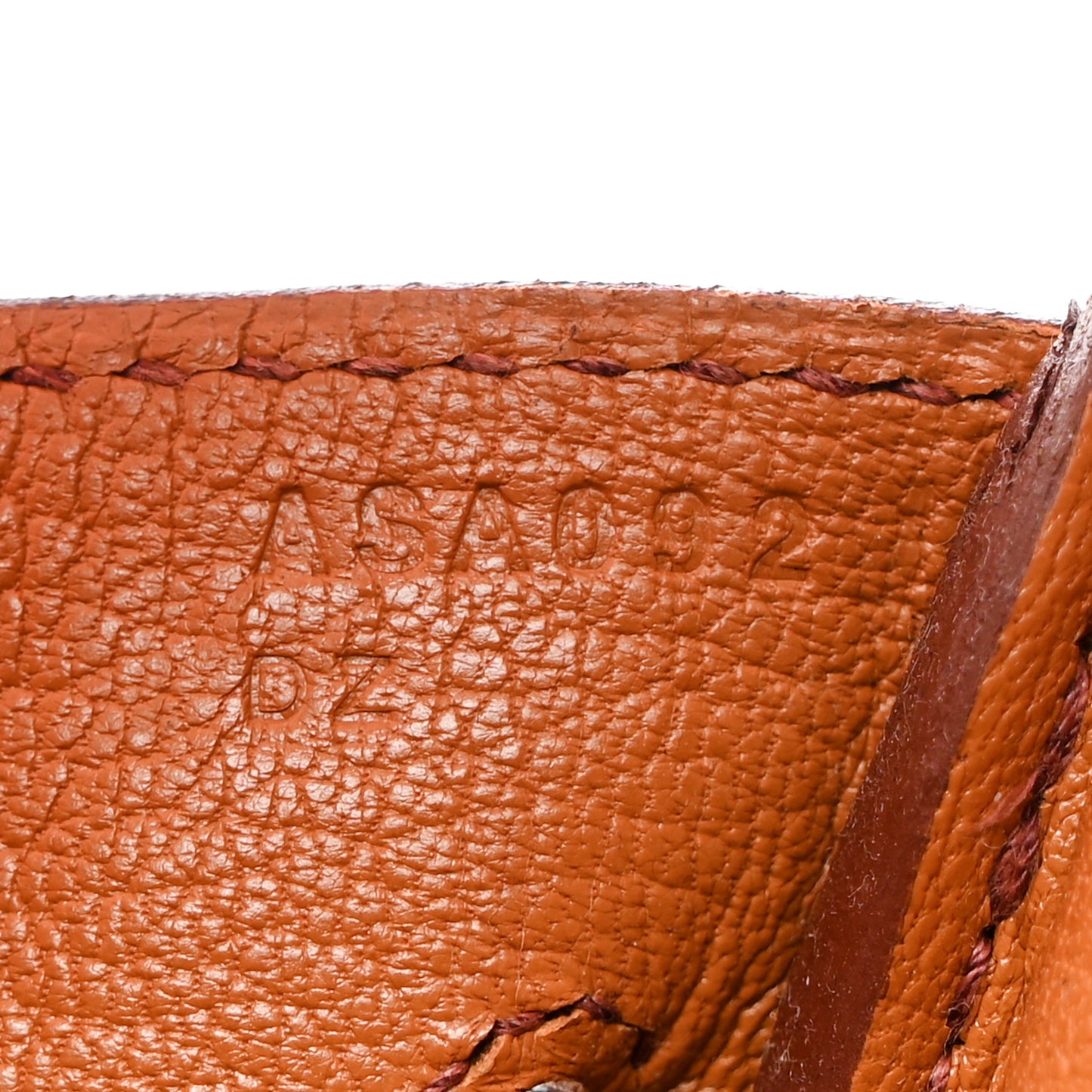 Ostrich Birkin 30 Cognac