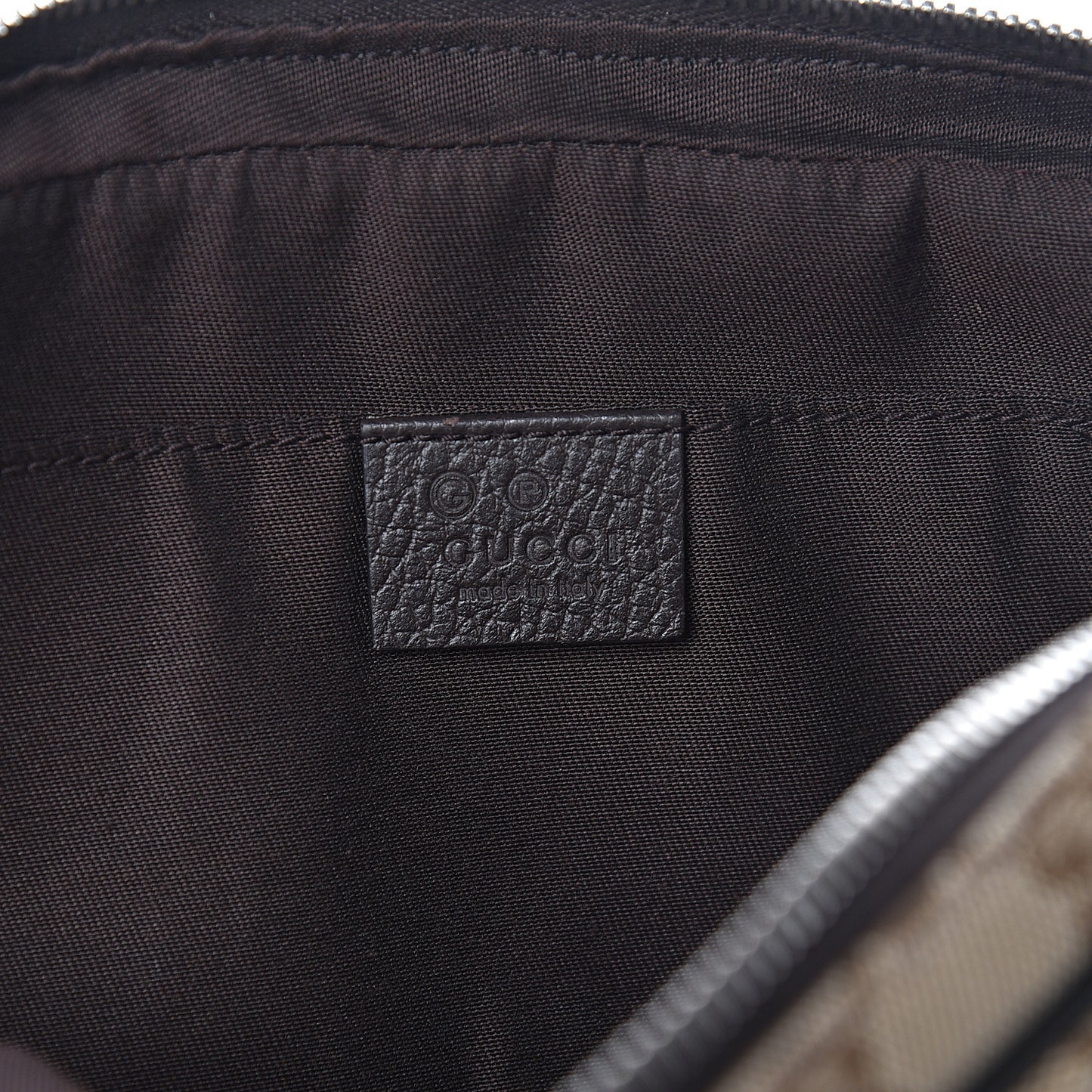 Monogram Belt Bag Dark Brown