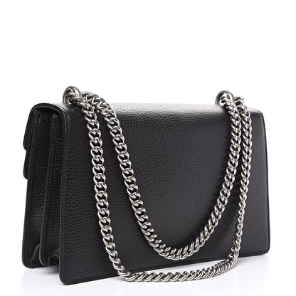 Gucci Pebbled Calfskin Small Dionysus Shoulder Bag Black 2 of 10