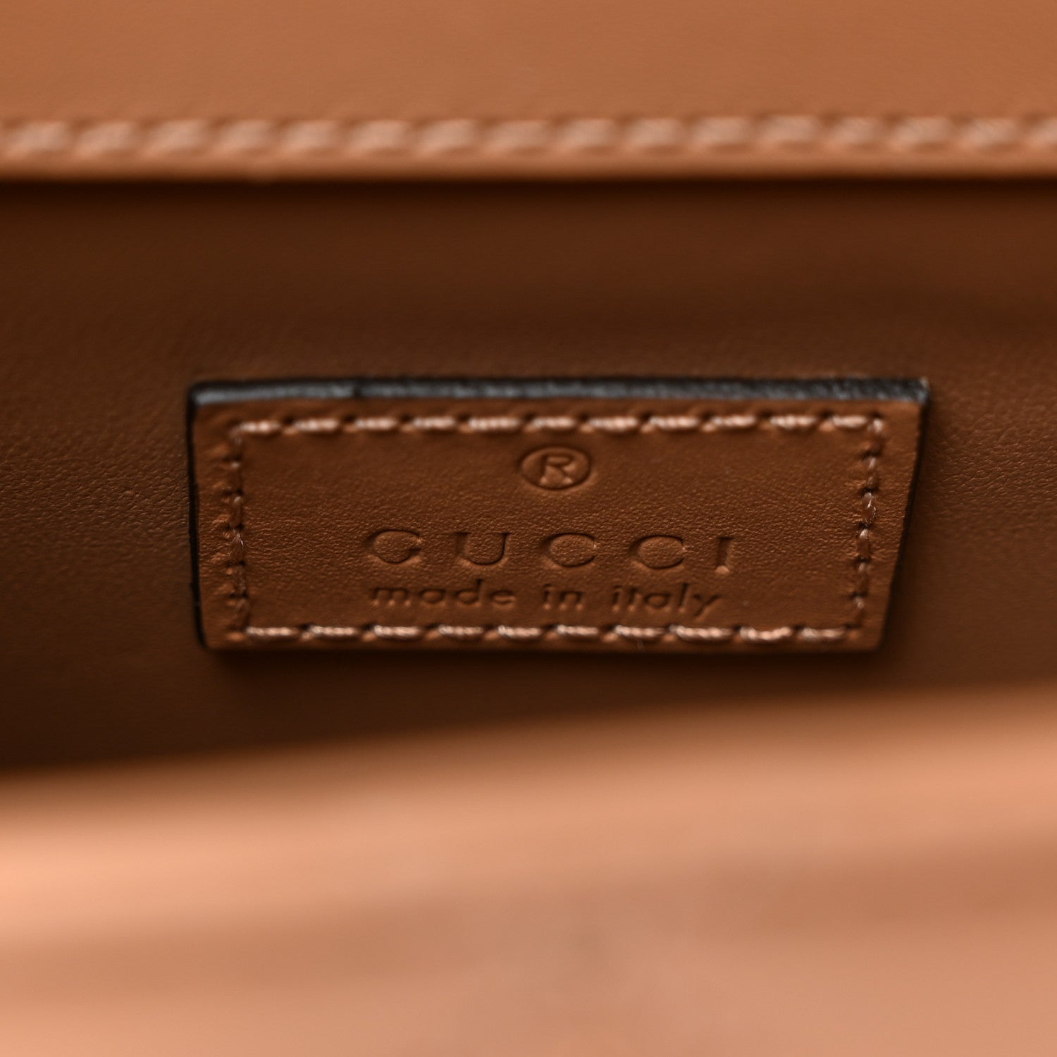 Gucci Calfskin Quilted Mini Deco Shoulder Bag Camelia 6 of 10