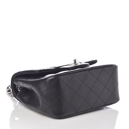 Chanel Lambskin Quilted Mini Square Flap Black 4 of 10