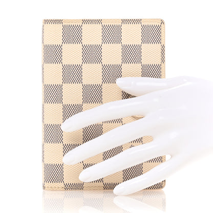 Louis Vuitton Damier Azur Small Ring Agenda Cover 2 of 14