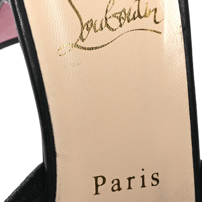 Christian Louboutin Calfskin Viberta 55 Mule 38 Black 8 of 9