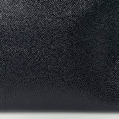 Hermes Courchevel Kelly Retourne 35 Bleu Marine 15 of 15