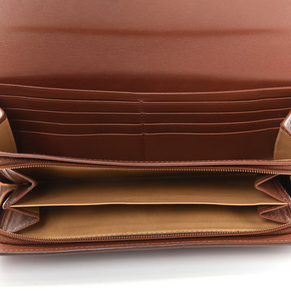 Bottega Veneta Nappa Intrecciato Continental Flap Wallet Tea 5 of 8
