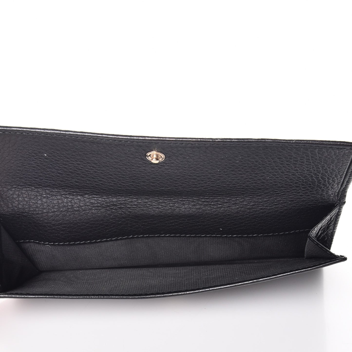 Cellarius Calfskin Miss GG Continental Wallet Black