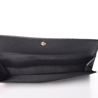 Gucci Cellarius Calfskin Miss GG Continental Wallet Black 6 of 8
