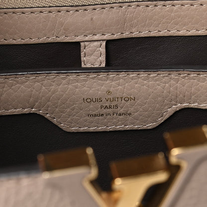 Louis Vuitton Taurillon Capucines PM Galet 6 of 12