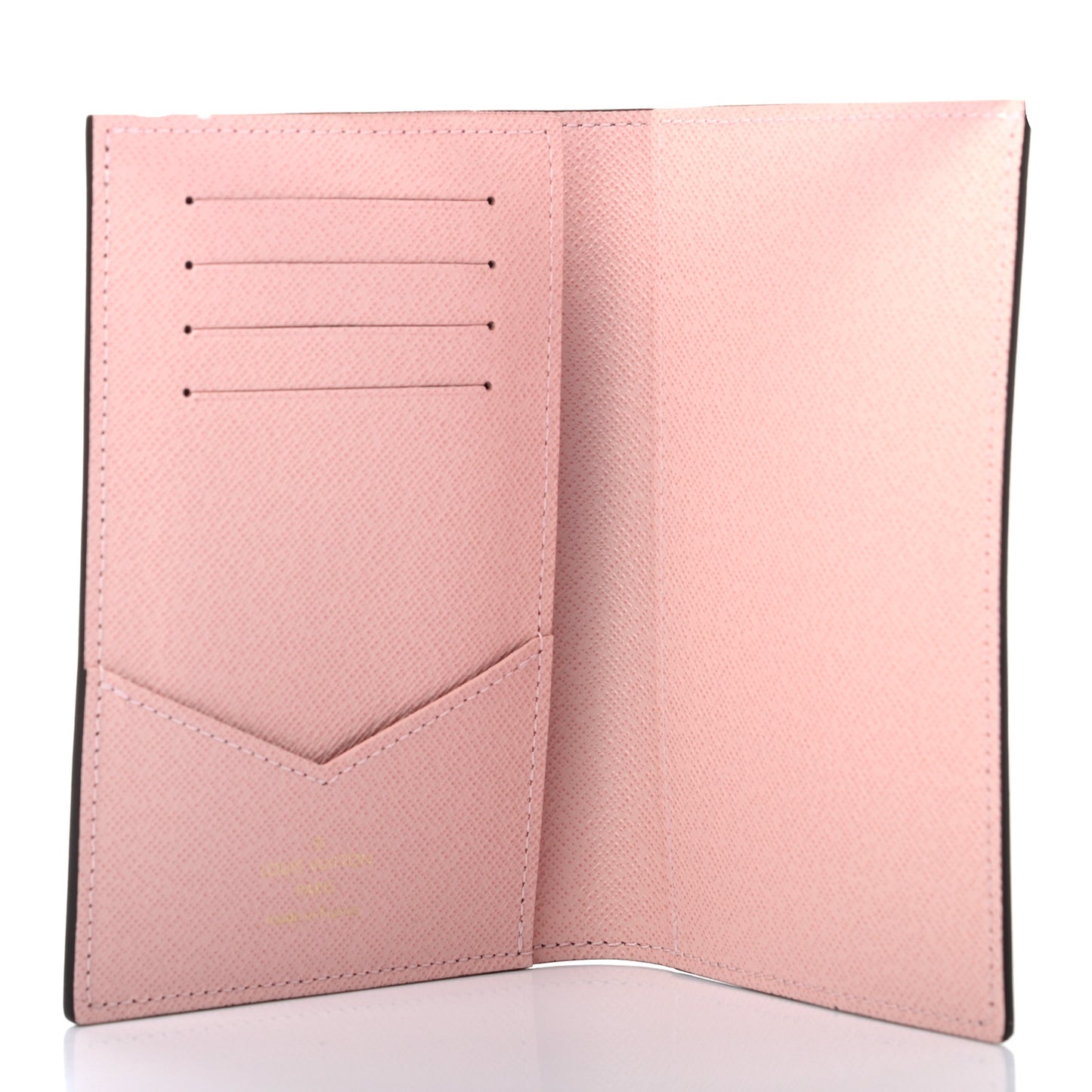 Monogram 2020 Christmas Animation Big Wheel Passport Cover Rose Ballerine