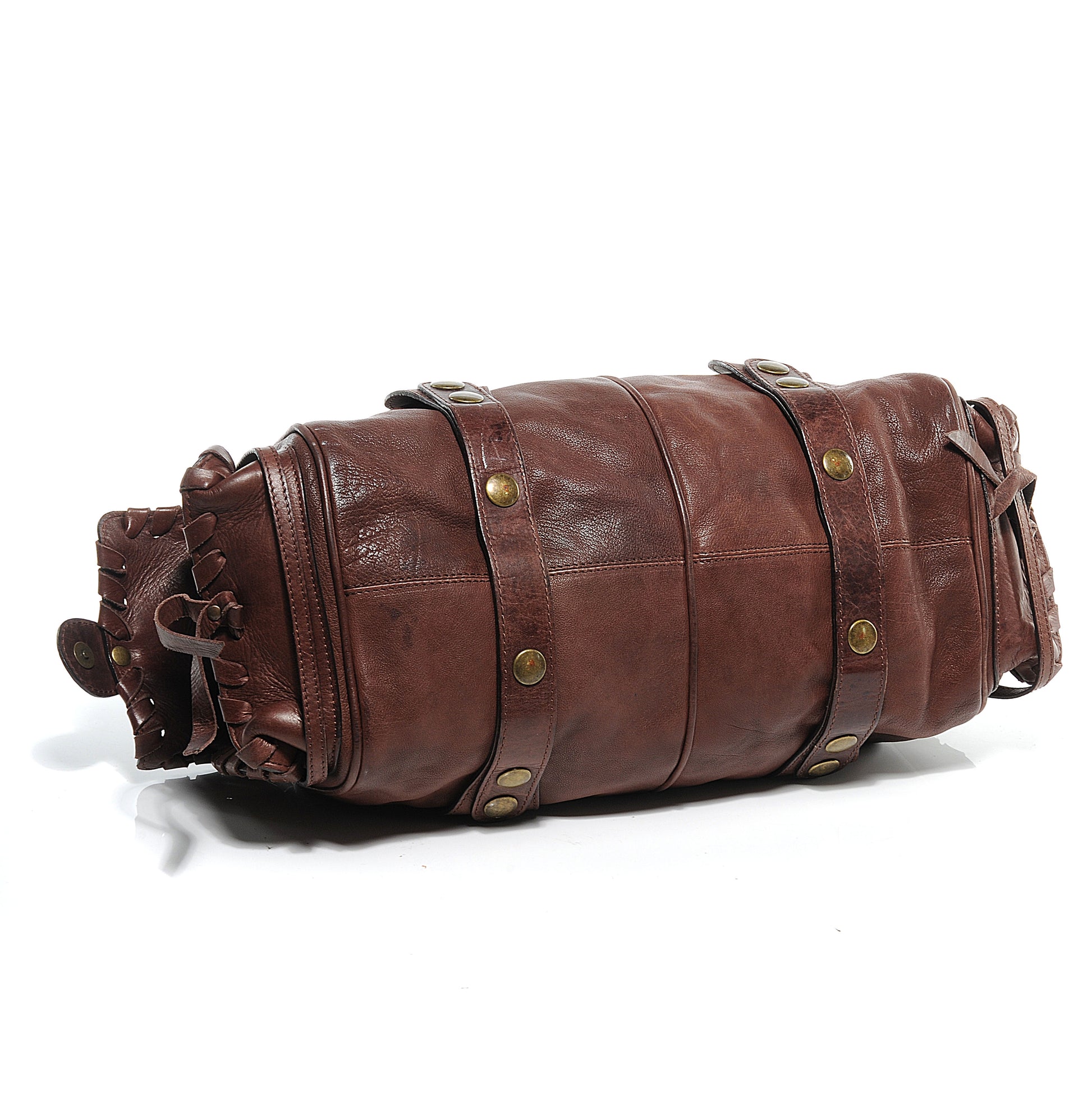 Chloe Calfskin Large Silverado Frame Bag Chocolate 8 of 9