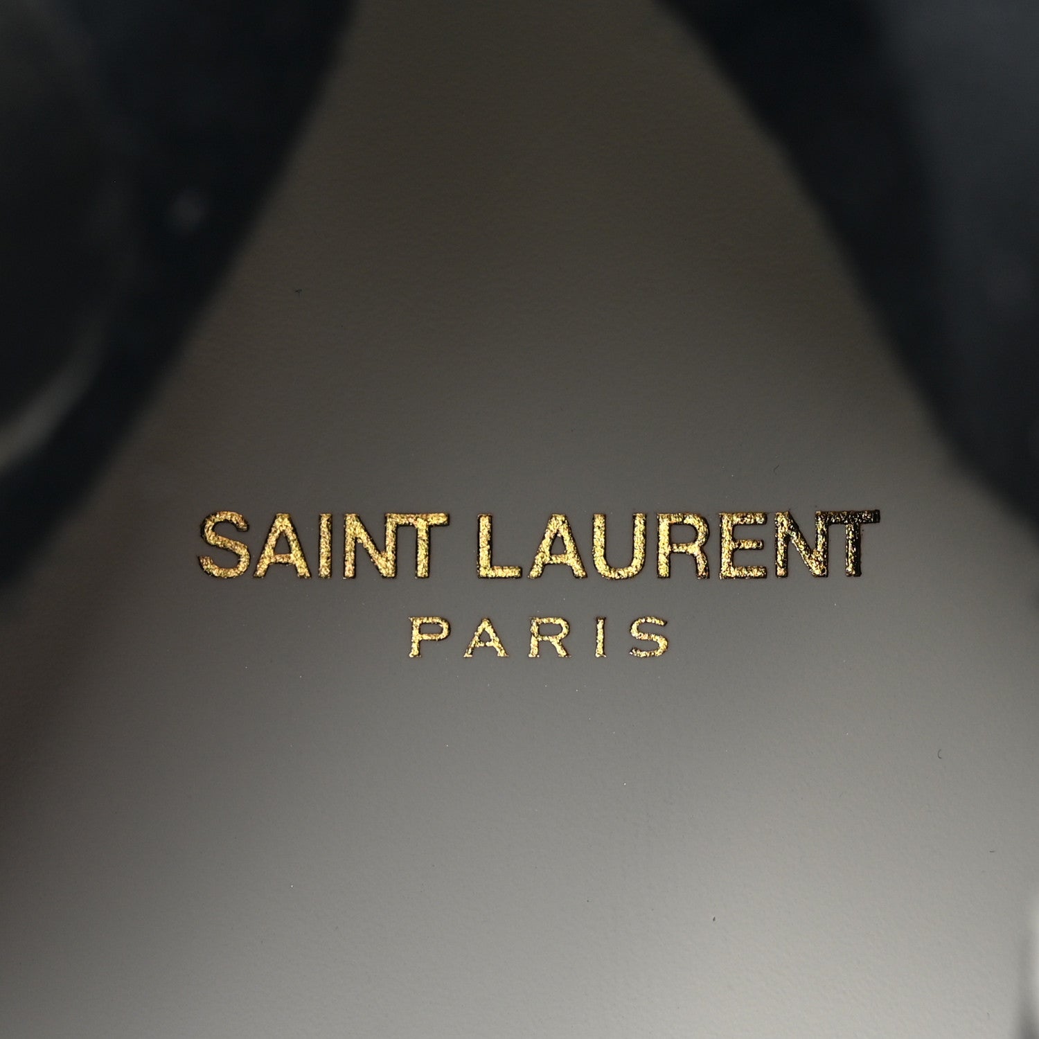 Saint Laurent Calfskin Smith High Top Sneakers 9 White Black 8 of 10