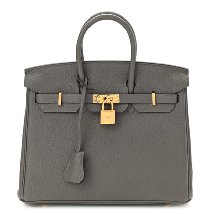 Hermes Togo Birkin 25 Gris Meyer 1 of 11
