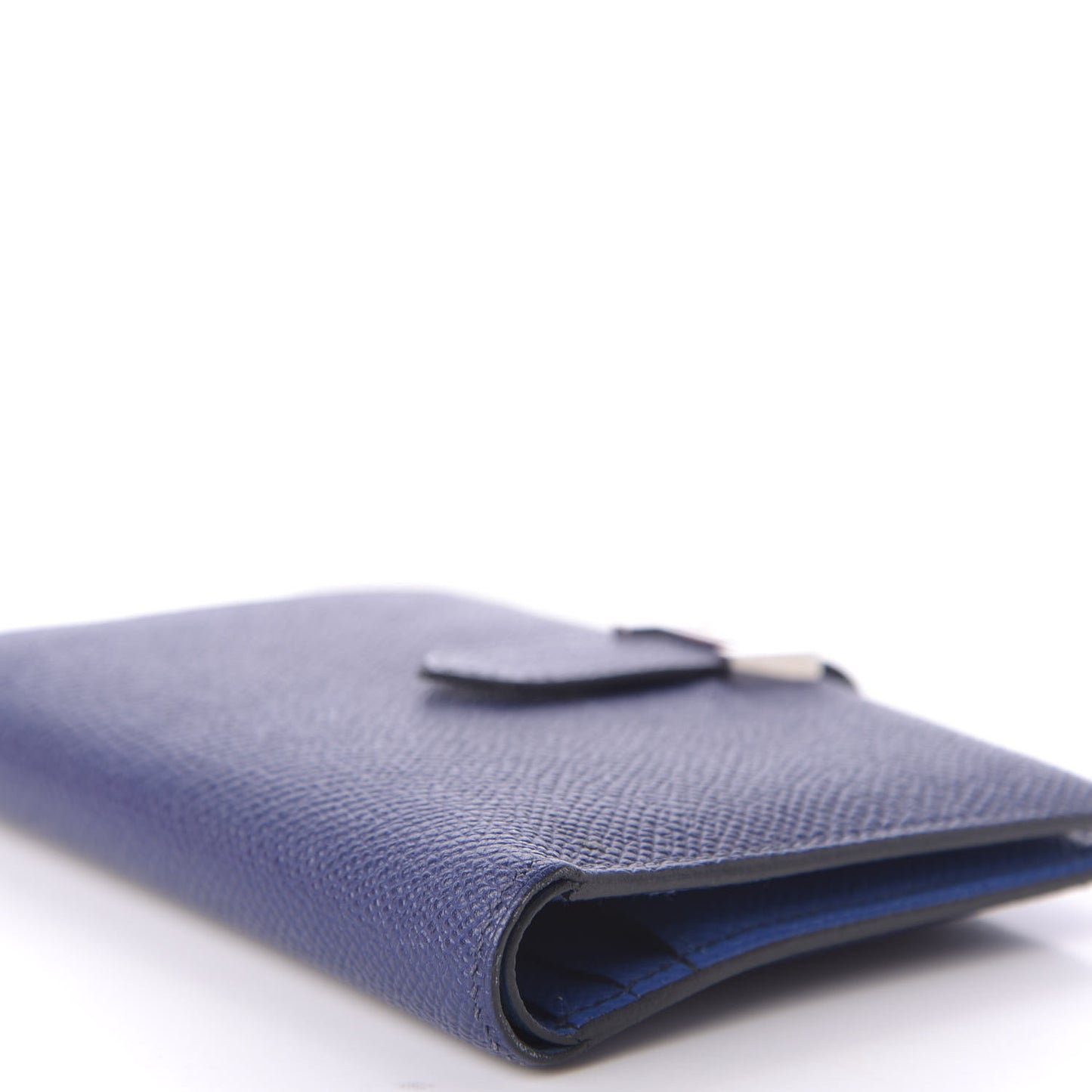Epsom Bearn Verso Compact Wallet Bleu Encre Zellige