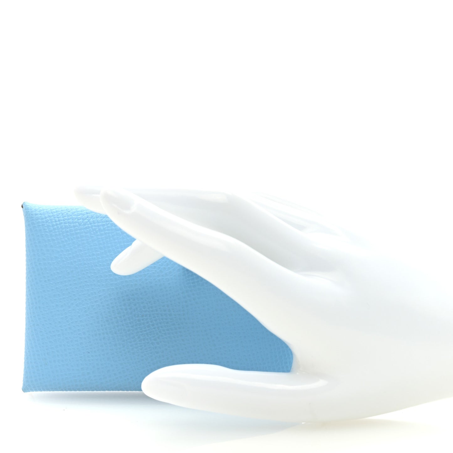 Epsom Calvi Card Case Celeste