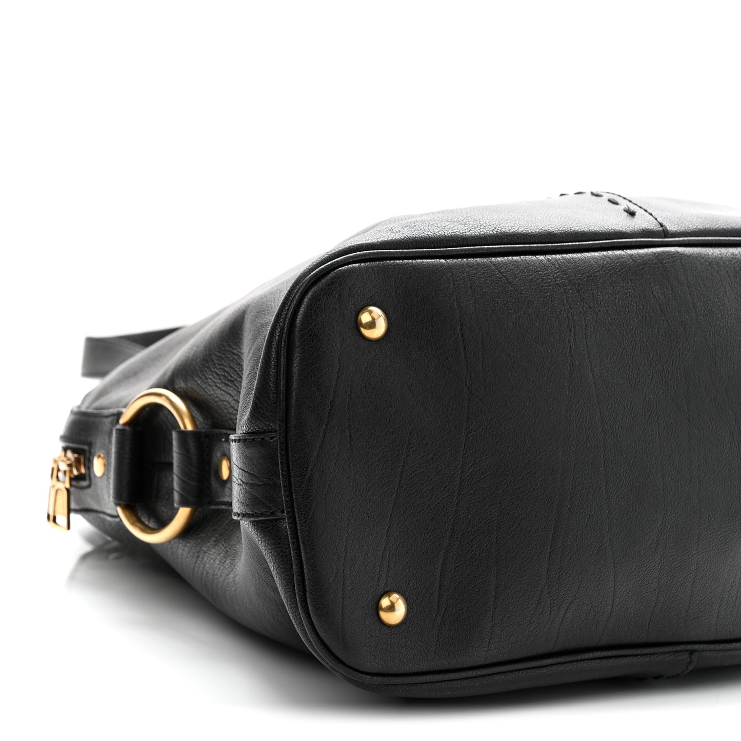 Calfskin Oversized Muse Black